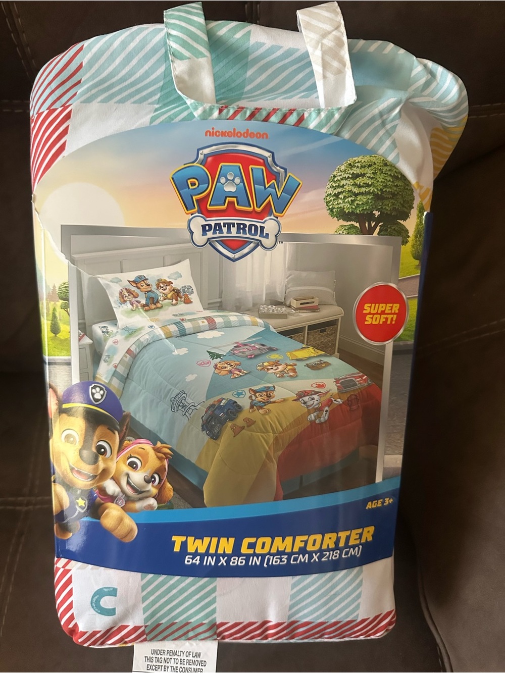 Nickelodeon PAW Patrol Twin Comforter in Blue, Yellow, Red